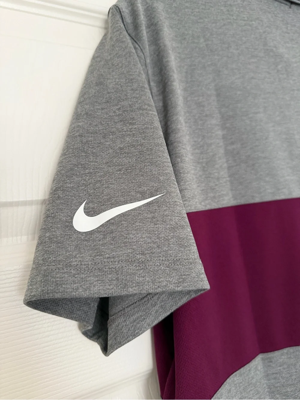 Nike polo heather